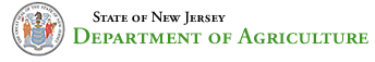 State of New Jersey Deapartment of Agriculture title graphic
