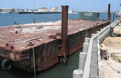 Barge for Ocean City Reef