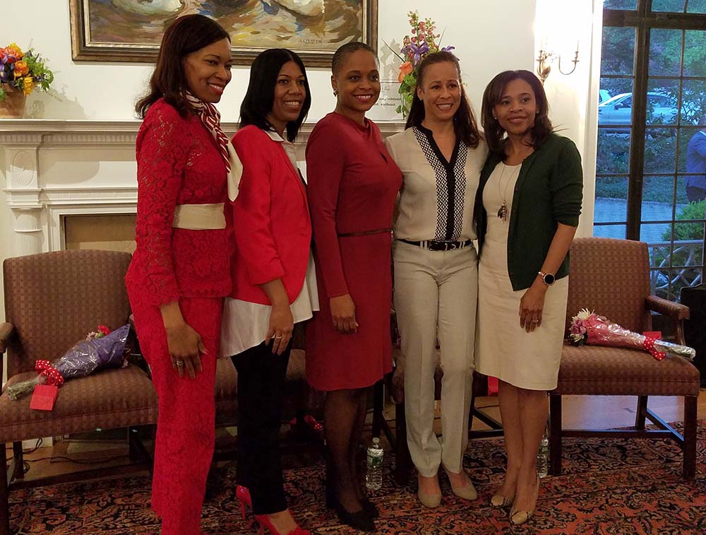 Secretary of State Tahesha Way joins May Week event, 'Moving HER Forward,' with the members of the North Jersey Alumnae Chapter of Delta Sigma Theta Sorority, Inc. - Link - https://www.state.nj.us/state/sos-secretary-in-the-community-2019-0508a.shtml