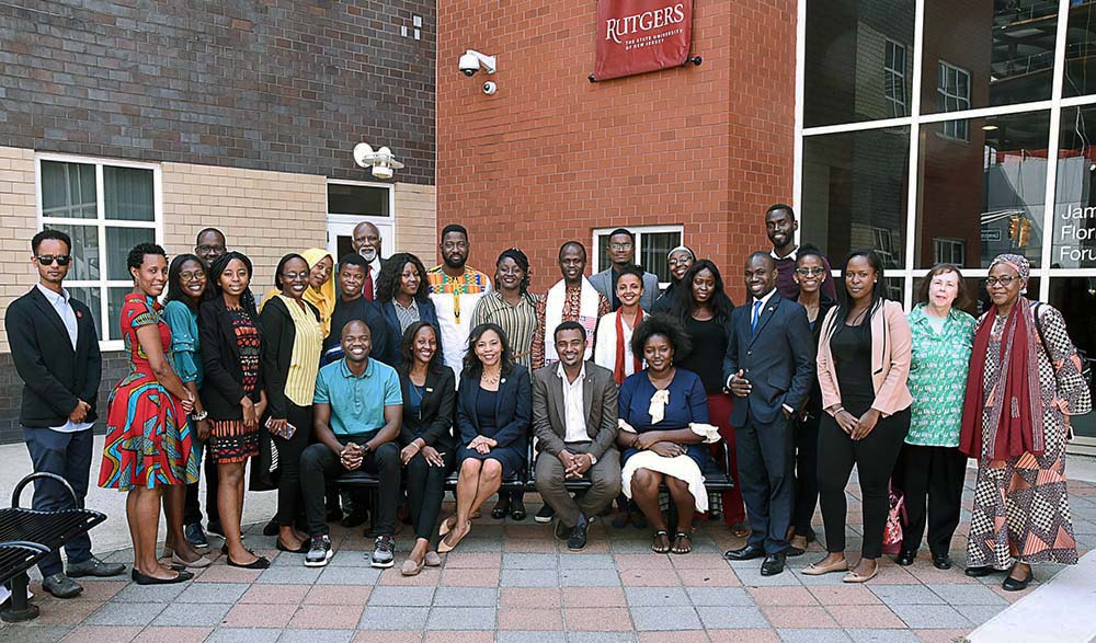 Mandela Washington Fellows at Rutgers