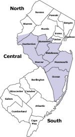 North/Central/South Jersey map : r/newjersey