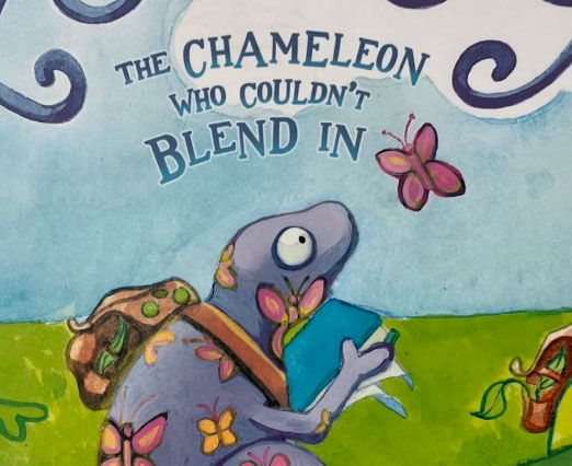 Quincy: The Chameleon Who Couldn’t Blend In - book cover